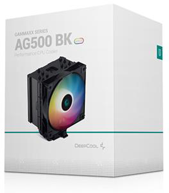 Кулер DeepCool AG500 BK ARGB (R-AG500-BKANMN-G-1) - зображення 10