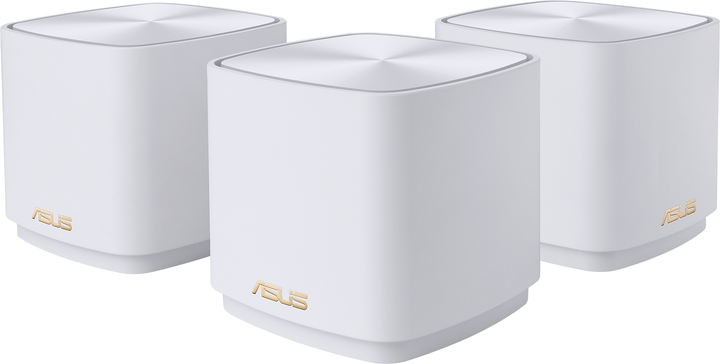 Маршрутизатор Asus ZenWiFi AX Mini XD4 Plus 3PK White (90IG07M0-MO3C40) - зображення 1