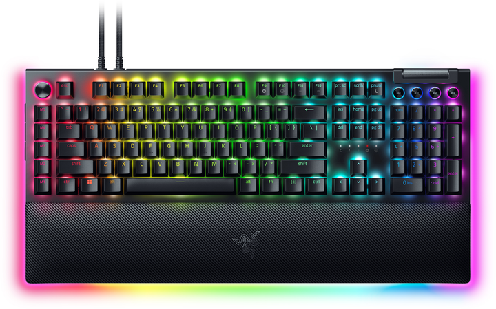 Klawiatura przewodowa Razer BlackWidow V4 Pro Yellow Switch USB Black (RZ03-04681800-R3M1) - obraz 1