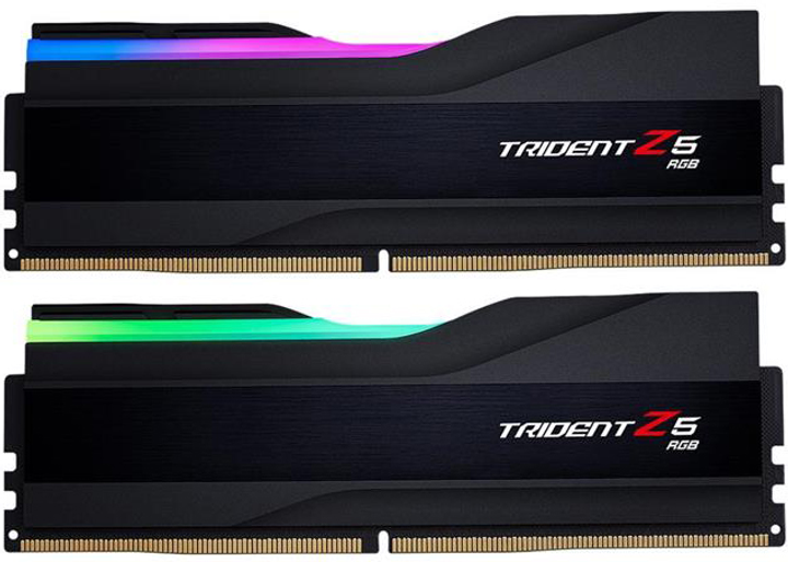 Оперативна пам'ять G.Skill DDR5-7200 49152 MB PC5-57600 (Kit of 2x24576) Trident Z5 RGB Black (F5-7200J3646F24GX2-TZ5RK) - зображення 1