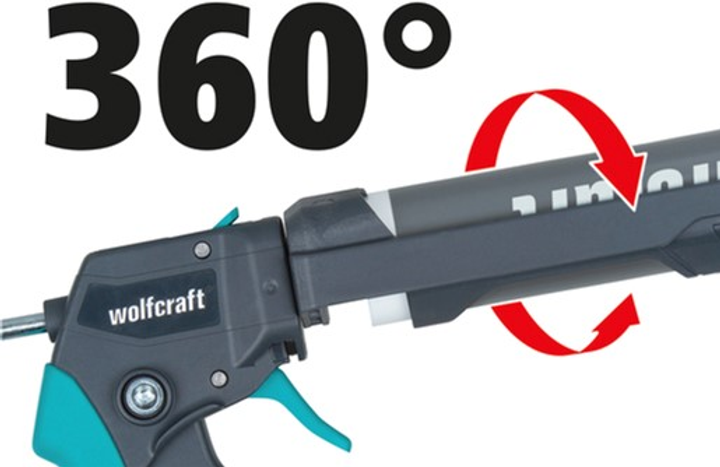 Pistolet do uszczelniaczy Wolfcraft MG 550 (4006885435803) - obraz 5
