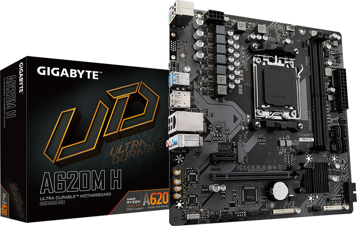 Płyta główna Gigabyte A620M H (sAM5, AMD A620, PCI-Ex16) - obraz 5