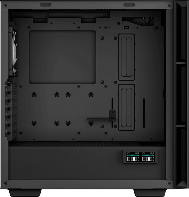Корпус DeepCool CH560 Digital Black (R-CH560-BKAPE4D-G-1) - зображення 6