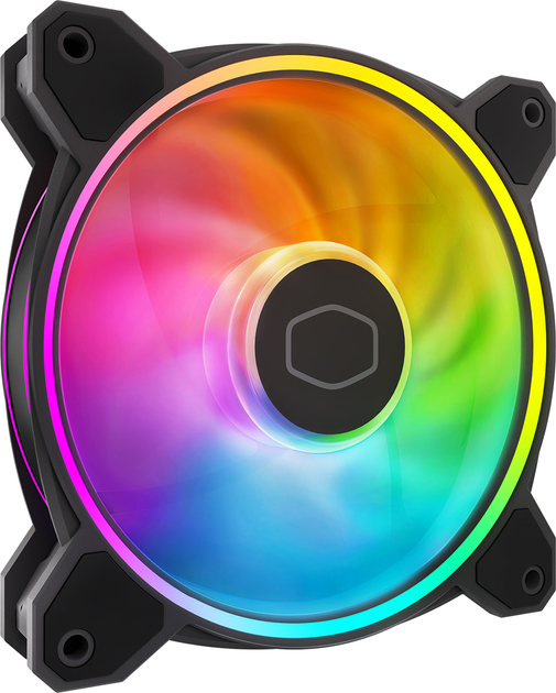 Wentylator Cooler Master MasterFan MF120 Halo Black (MFL-B2DN-21NP2-R2) - obraz 1