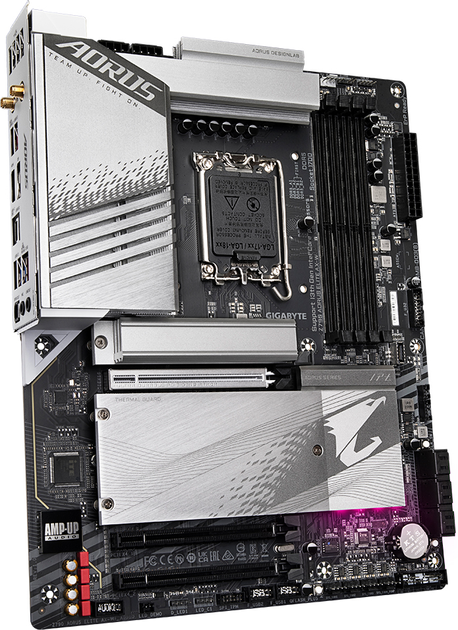Материнська плата Gigabyte Z790 Aorus Elite AX-W (s1700, Intel Z790, PCI-Ex16) (4719331854799) - зображення 2