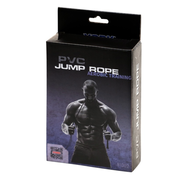 Скакалка York Fitness PVC Premium з пластиковими ручками - зображення 2