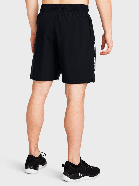 Спортивные шорты мужские Under Armour UA Tech Woven Wordmark Short 1383356-001 S Черные (196885605840) 