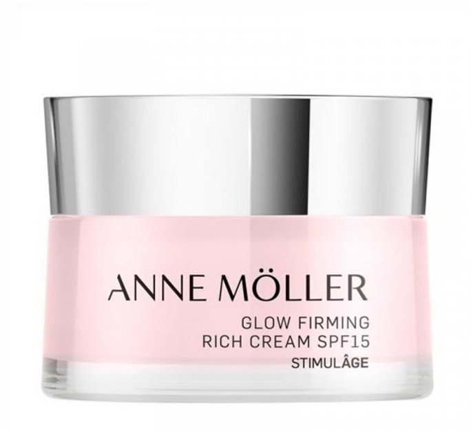 Krem do twarzy Anne Möller Glow Firming Rich Cream Spf15 50 ml (8058045430285) - obraz 1