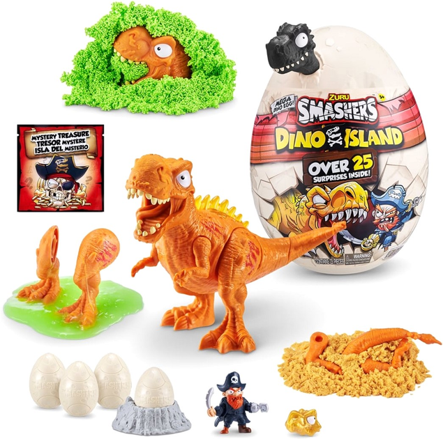 Яйце-сюрприз Zuru Smashers Dino Island Epic Egg (4894680021228) - зображення 3