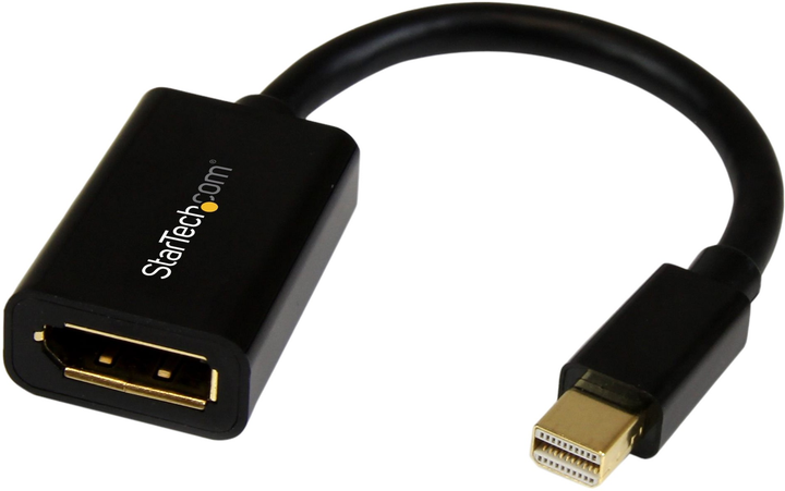 Adapter AMD mini-DisplayPort - DisplayPort Black (199-999365) - obraz 1