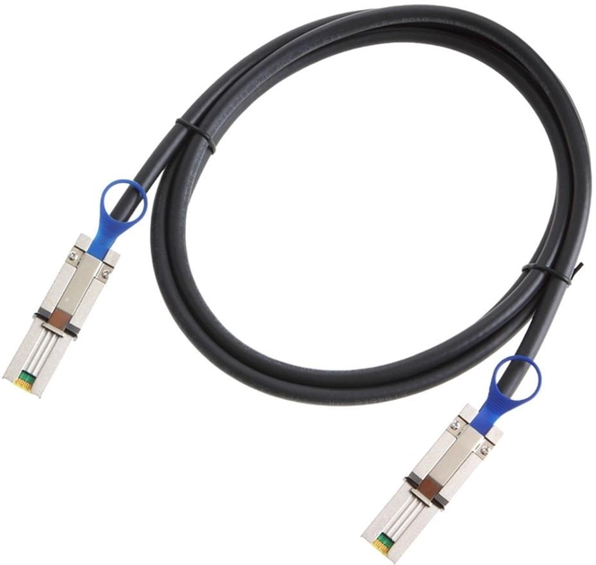 Kabel LSI 4 x mini-SAS HD - 4 x mini-SAS 1 m Black (L5-25196-00) - obraz 1