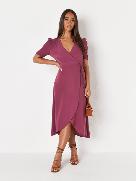Сукня на запах міді жіноча Missguided GD-00064212 34 Фіолетова від Rozetka на платформі USKIDKA Акція на Сукня на запах міді жіноча Missguided GD-00064212 34 Фіолетова від Rozetka