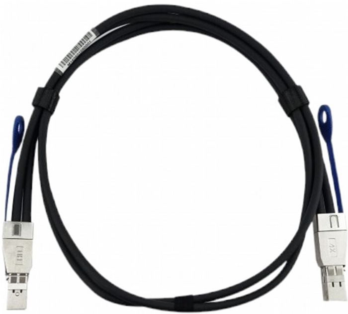 Kabel Lenovo 4 x mini-SAS HD - 4 x mini-SAS 1 m Black (00YE313) - obraz 1