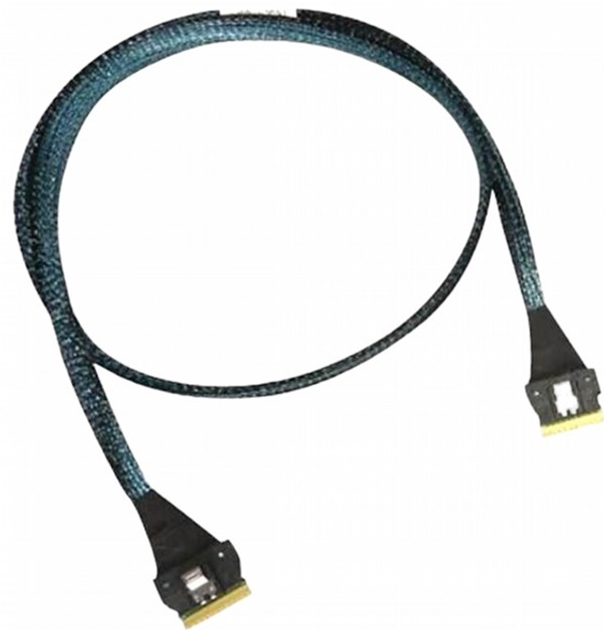 Kabel Intel Slim SAS - Slim SAS 0.6 m Black (CYPCBLSLRTKIT) - obraz 1