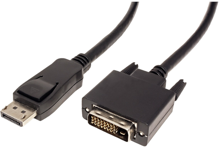 Kabel Value DisplayPort - DVI-D 2 m Black (11.99.5610) - obraz 1