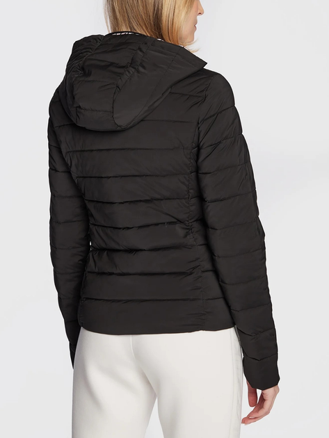 Демісезонна куртка жіноча Guess V3RL06WF3X0 L Чорна (7619342780971) - зображення 2