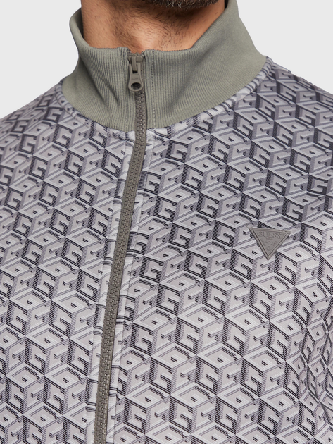 Толстовка чоловіча Guess Z3RQ22JR06W 2XL Сіра (7621701004000) - зображення 4