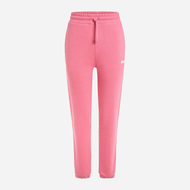 Спортивні штани жіночі Guess V3GB11KAIJ1 L Рожеві (7621701302977) - зображення 1