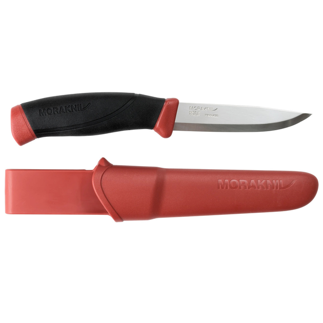 Туристический нож с чехлом Morakniv Companion (S) Dala Red Нержавеющая сталь (14071) - изображение 1