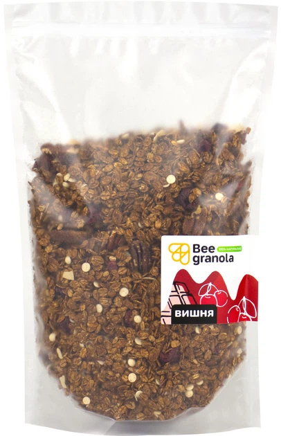 Гранола Bee Granola Вишня 1 кг (4820228430559) - Фото 1 Гранола Bee Granola Вишня 1 кг (4820228430559) - изображение 1