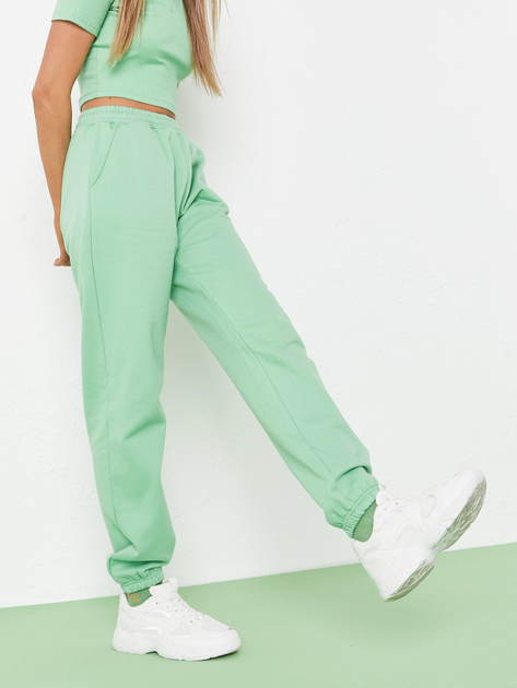 Акція на Спортивні штани жіночі Missguided GD-00062629 38 Зелені від Rozetka