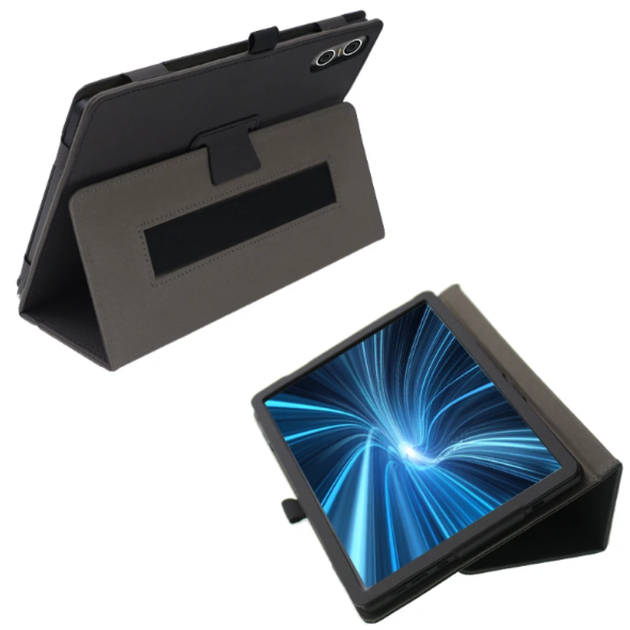 Чохол - книжка Textile Leather Case with Stand для Teclast T50 Pro, Black - Фото 2 Чохол - книжка Textile Leather Case with Stand для Teclast T50 Pro, Black - зображення 2