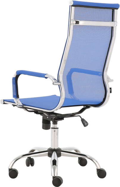 Офисное кресло GT Racer X-2816B Mesh Blue - изображение 6
