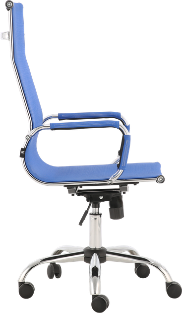 Офисное кресло GT Racer X-2816B Mesh Blue - изображение 8