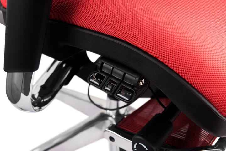 Офисное эргономичное кресло GT Racer X-802L Red (W-72 B-42) - изображение 3