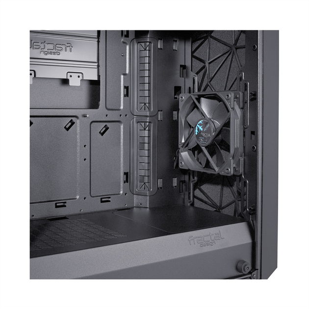 Obudowa Fractal Design Meshify C - TG Black (FD-CA-MESH-C-BKO-TGL) - obraz 12