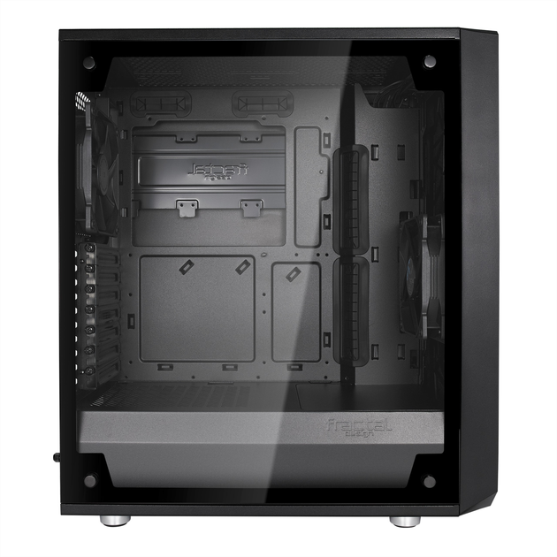 Obudowa Fractal Design Meshify C - TG Black (FD-CA-MESH-C-BKO-TGL) - obraz 6