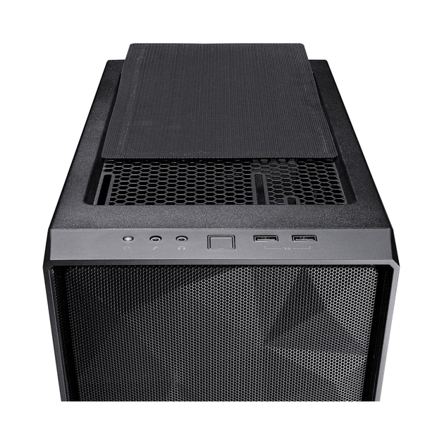 Obudowa Fractal Design Meshify C - TG Black (FD-CA-MESH-C-BKO-TGL) - obraz 8