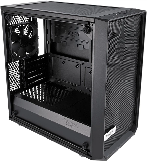 Obudowa Fractal Design Meshify C Mini - Dark TG Black (FD-CA-MESH-C-MINI-BKO-TGD) - obraz 8