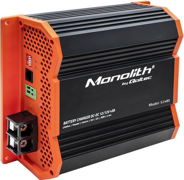 Ładowarka Qoltec Monolith DC-DC do LiFePO4 AGM 12V akumulatorów 40A 500W - obraz 4