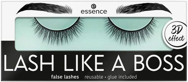 Sztuczne rzęsy Essence Cosmetics Lash Like A Boss 04 Stunning Czarne 1 para (4059729303059) - obraz 1