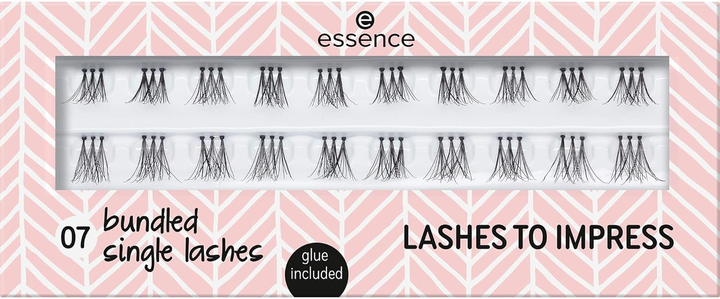 Sztuczne rzęsy Essence Cosmetics Lashes to Impress 07 Bundle Single Lashes 20 szt (4059729255433) - obraz 1