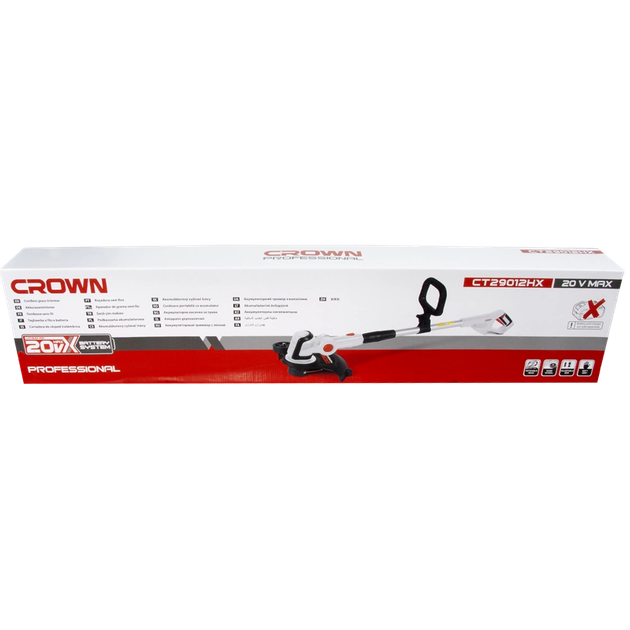 Тример акумуляторний CROWN CT29012HX - зображення 9