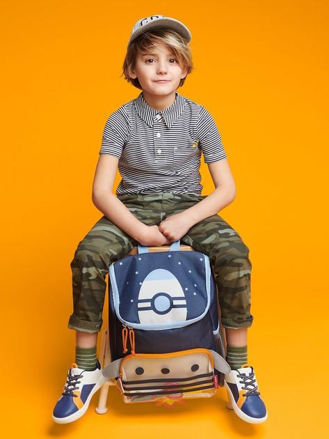 Dziecięcy plecak Skip Hop Spark Style Little Kid Backpack Rocket 8 l Wielokolorowy (195861223146) - obraz 3