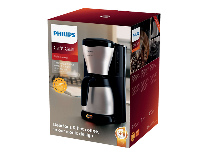 Ekspres do kawy przelewowy Philips Café Gaia HD7546/20 - obraz 8