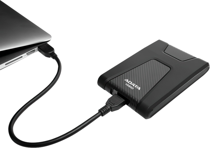 Dysk twardy ADATA DashDrive Durable HD650 4TB AHD650-4TU31-CBK 2.5" USB 3.1 External Black (4713218460479) - obraz 3