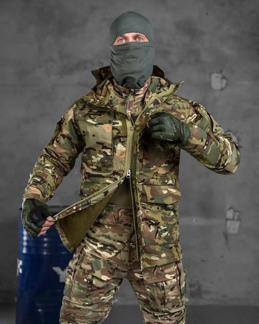 Тактична чоловіча весняна куртка водовідштовхувальна 2XL мультикам (13369) - зображення 2