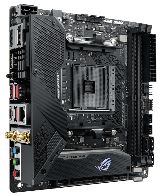 Материнська плата Asus ROG Strix B550-I Gaming (sAM4, AMD B550, PCI-Ex16) - зображення 2