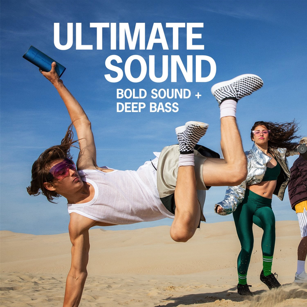 Głośnik przenośny Ultimate Ears Boom 3 Bluetooth Lagoon Blue (984-001362) - obraz 4