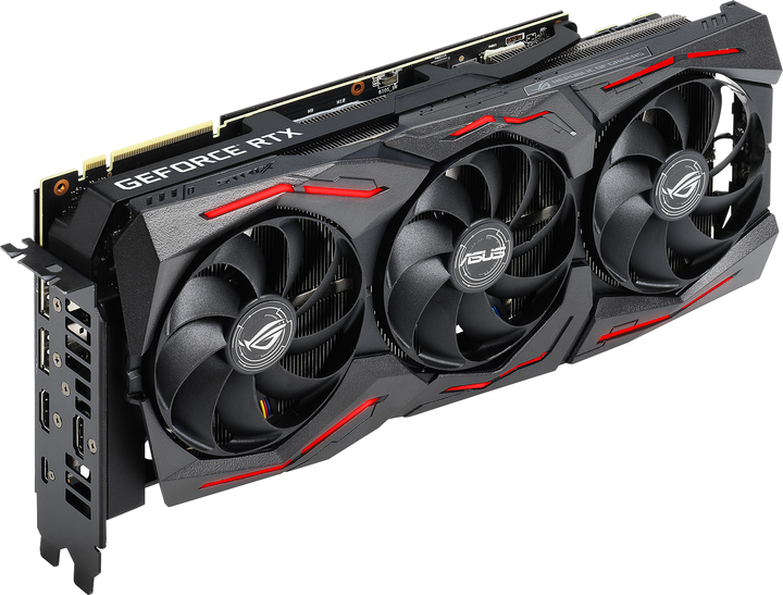 Karta graficzna Asus PCI-Ex GeForce RTX 2070 Super ROG Strix 8GB GDDR6 (256bit) (1605/14000) (USB Type-C, 2 x HDMI, 2 x DisplayPort) (ROG-STRIX-RTX2070S-A8G-GAMING) - obraz 4