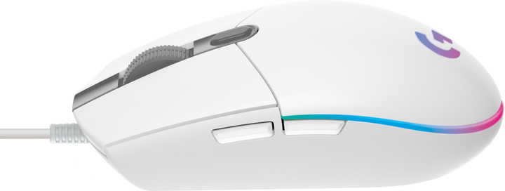 Mysz Logitech G203 Lightsync USB biała (910-005797) - obraz 3