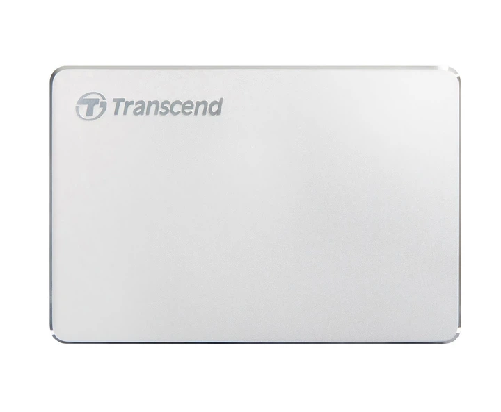 Портативний жорсткий диск 1TB USB 3.1 Type-C StoreJet 25C3S Срібний Transcend (teh0013534) - зображення 2