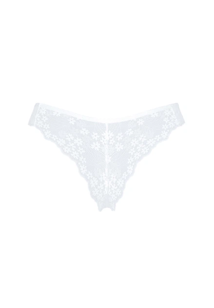 Трусики білі Obsessive, Heavenlly panties XS/S - зображення 6