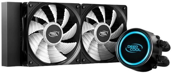 Система рідинного охолодження DeepCool Gammaxx L240 V2 (DP-H12RF-GL240V2) - зображення 1