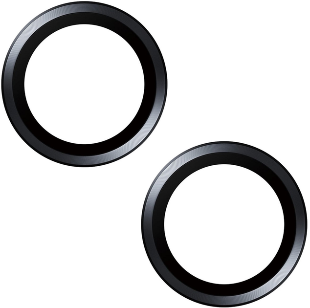Szkło hartowane PanzerGlass Hoops Camera Lens Protector do Apple iPhone 15 / 15 Plus Black (5711724011382) - obraz 3