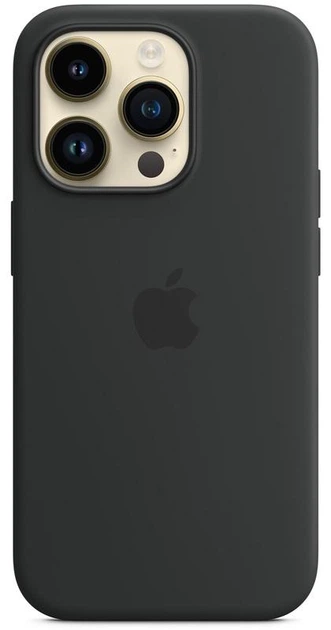 Чехол противоударный силиконовый OEMG Guard Shockproof Silicone Case MagSafe для Apple iPhone 14 Pro (6.1") Midnight (MPTE3ZE/A) - изображение 2